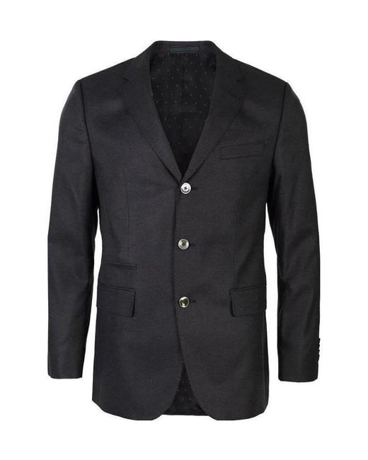 Boss Blue Lapel Suit Jacket for men