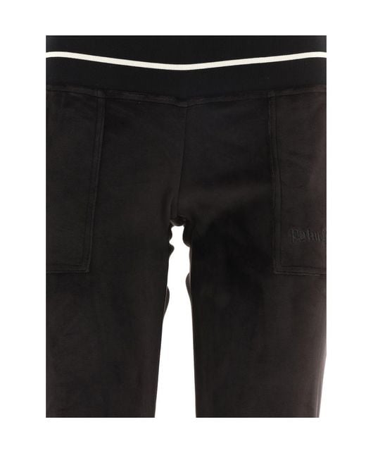 Palm Angels Black Trousers