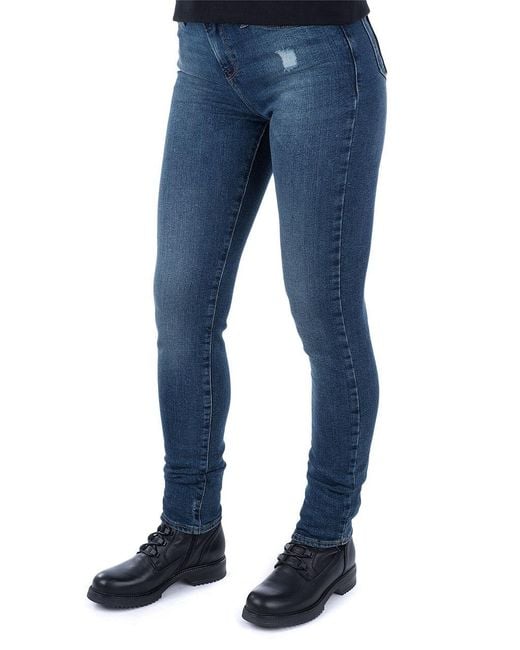 Emporio Armani Blue Logo Jeans