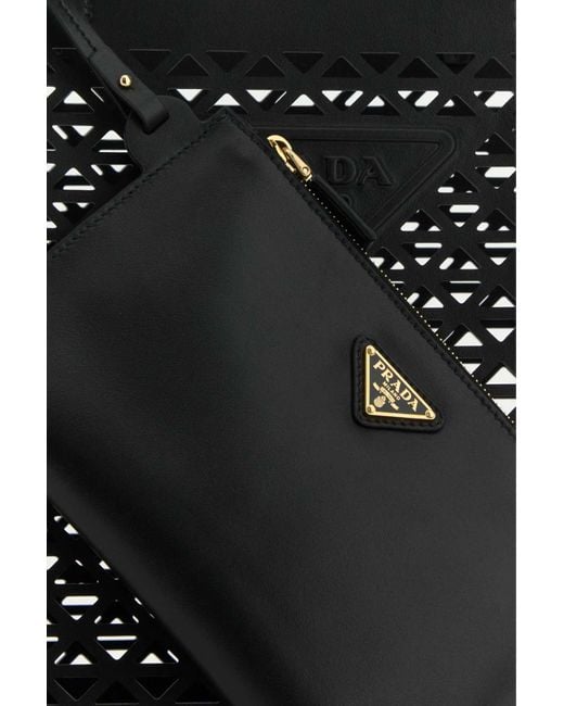 Prada Black Logo Handbag