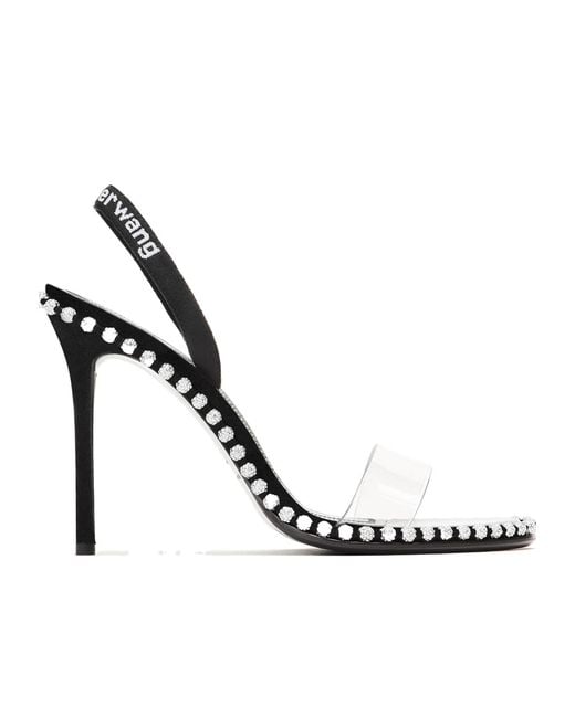 Alexander Wang Metallic Nova Embellished Sandals