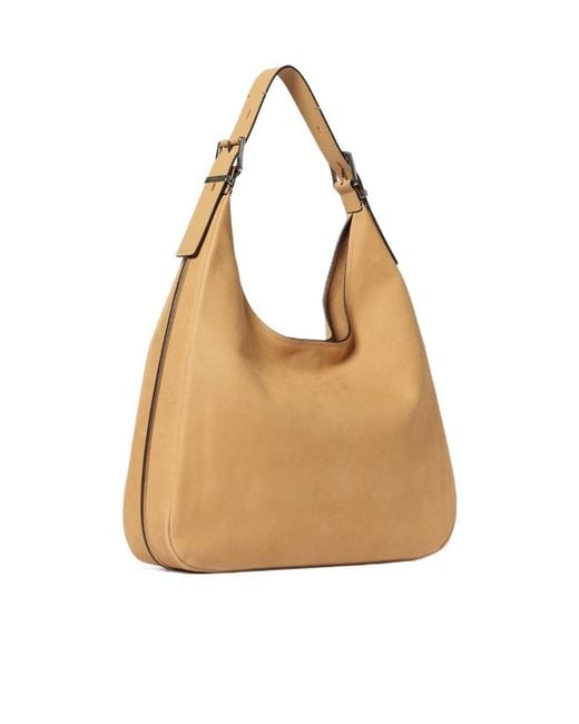 MICHAEL Michael Kors Natural Nolita Large Nubuck Hobo Shoulder Bag