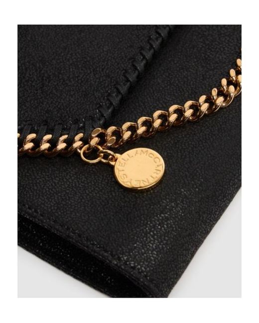 Stella McCartney Black Shoulder Bag With Chain Handle