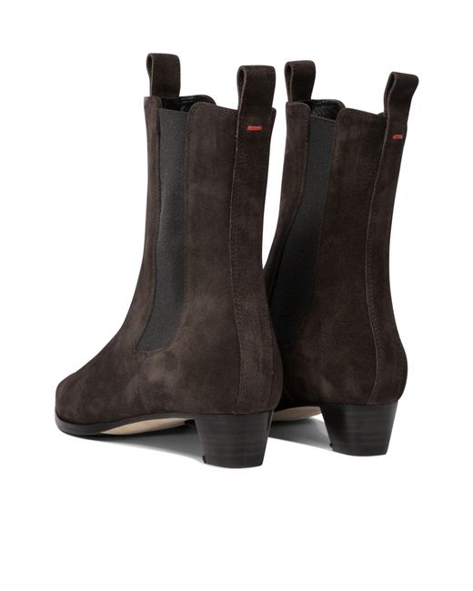 Aeyde Black Kiwi Short Boots