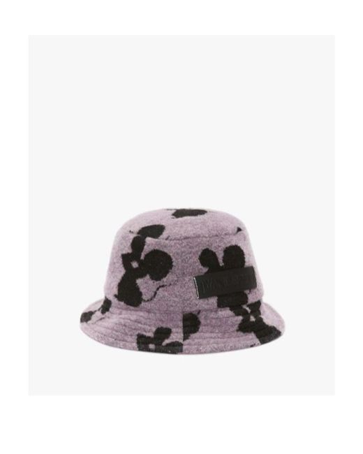 J.W. Anderson Brown Mouse Logo-Patch Bucket Hat for men