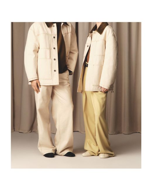 AMI Natural Ami Padded Worker Jacket for men