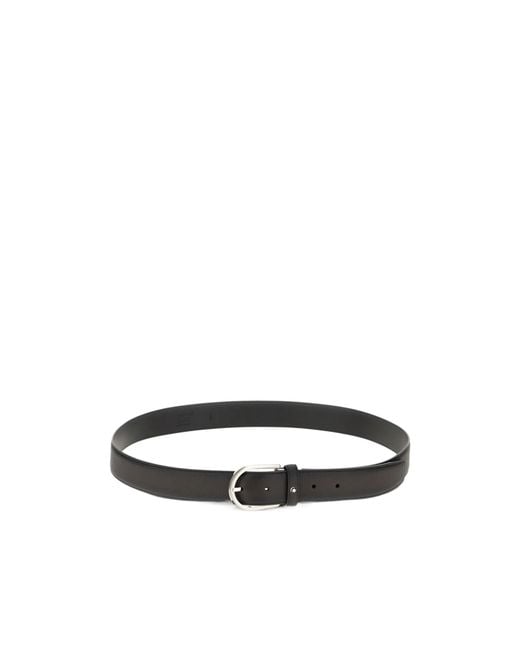 Montblanc White Double-Sided Belt for men