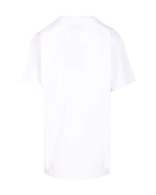 Vivienne Westwood White Oversized Orb T-Shirt for men