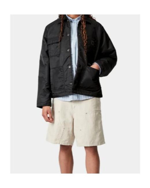 Carhartt Black W' Alumni Chore Coat