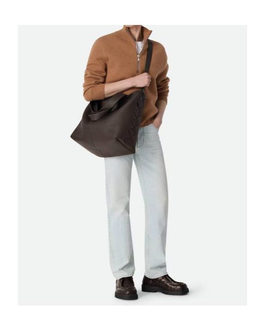 Bottega Veneta Black Large Diago Tote for men