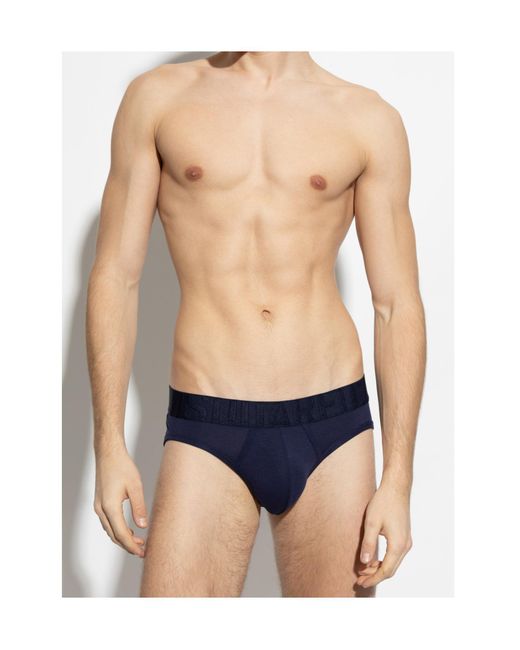DSquared² Blue Elastic Waist Underwear for men