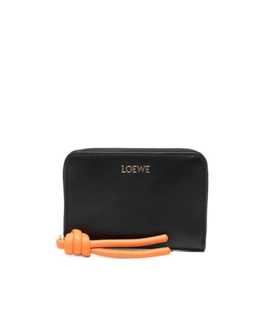 Loewe Black Zipper Coin Purse