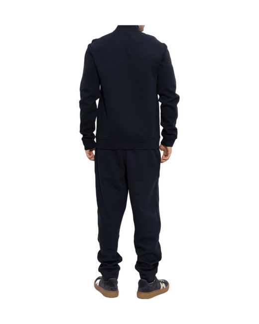EA7 Blue Sweatshirt And Sweatpants Set for men