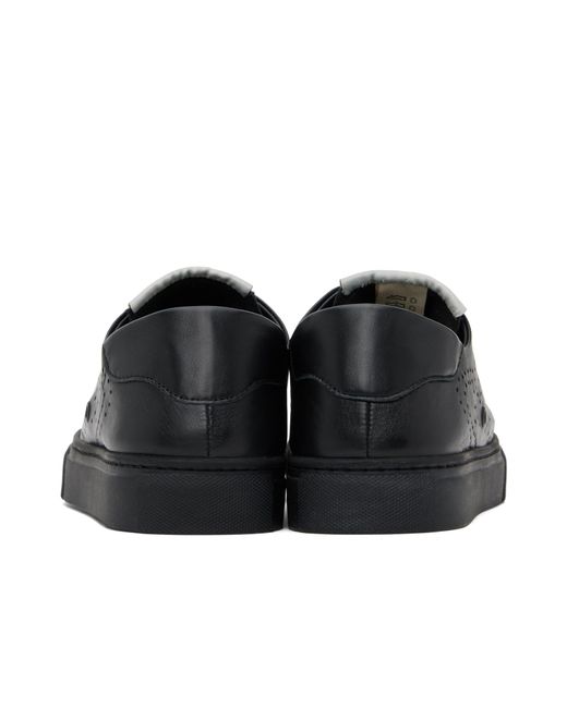 Vivienne Westwood Black Low-Top Soft Punch Trainer Sneakers for men