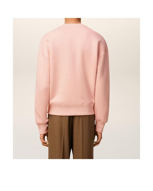 AMI Pink Ami De Coeur Cotton Puller for men