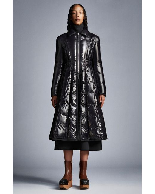 Moncler Black Long Down Jacket