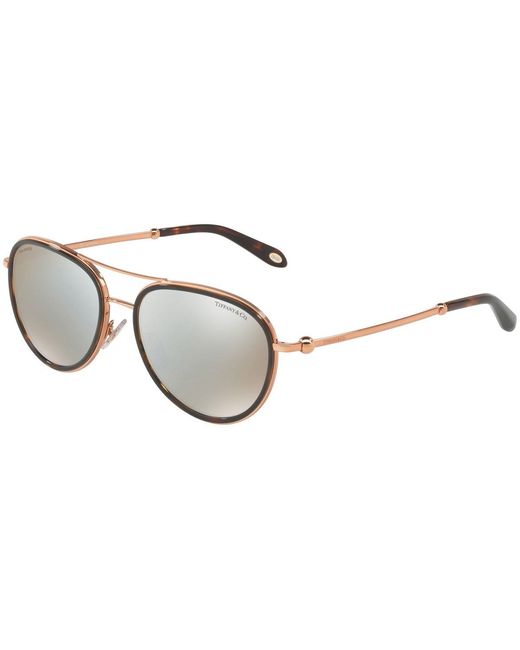 Tiffany & Co Metallic Logo Sunglasses