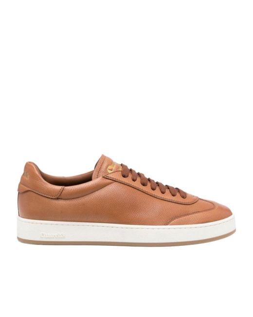 Church's Brown Round Head Low-Cut Skate Shoes for men