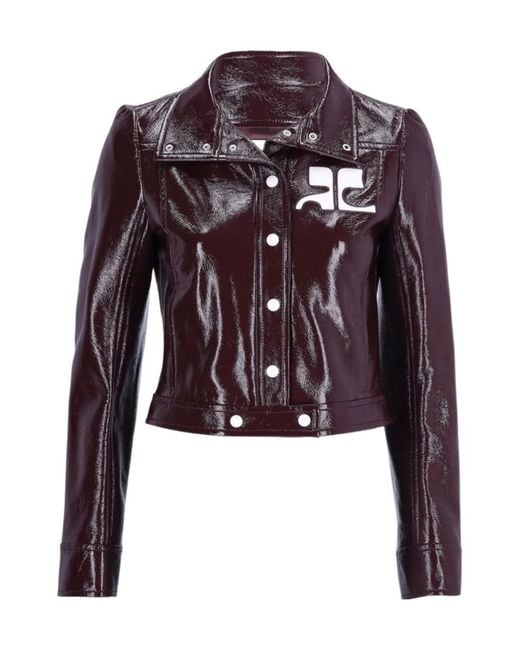 Courreges Multicolor Long Sleeve Casual Jacket