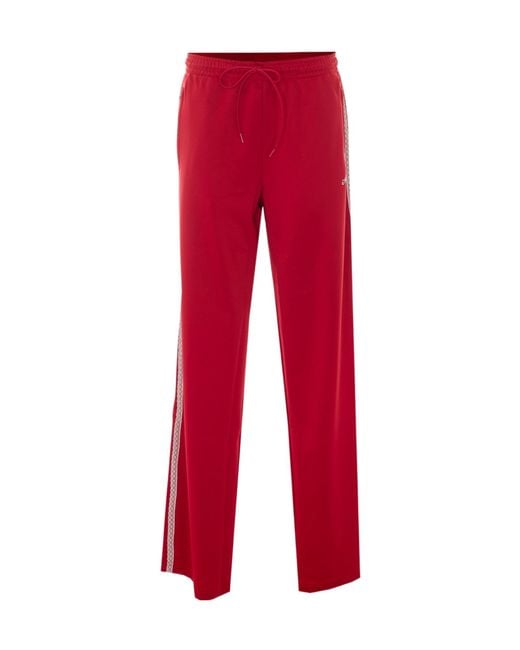 Aniye By Red Elastic-Waist Athletic Pants