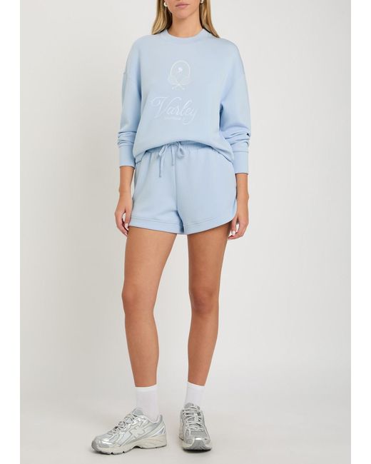 Varley Blue Comfortable Sweatshirt