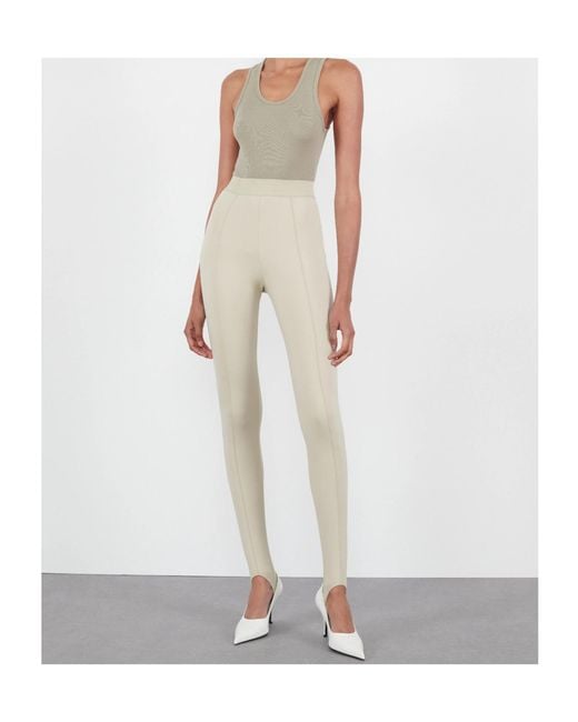 Wardrobe NYC Natural Ribbed Tank Top