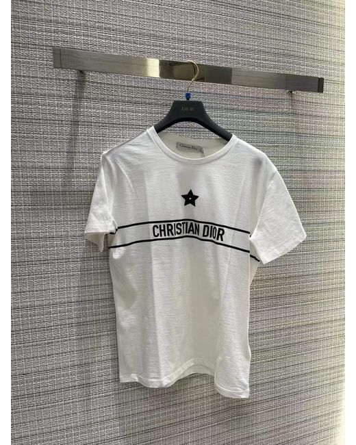Dior White Logo T-Shirt