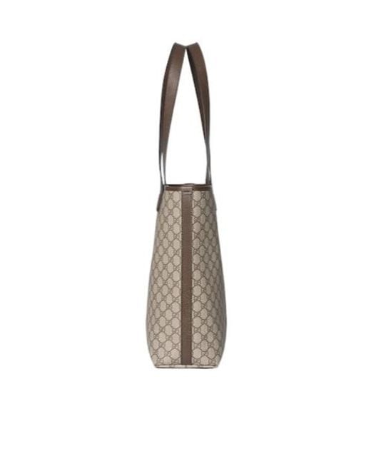 Gucci White Ophidia Medium Tote Bag for men