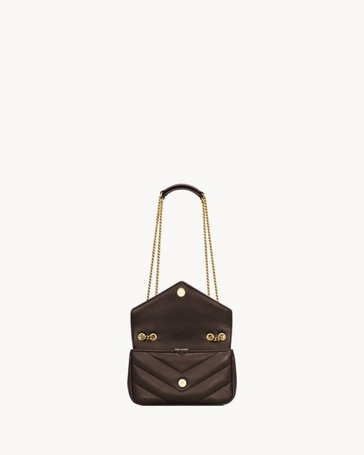 Saint Laurent White Loulou Mini