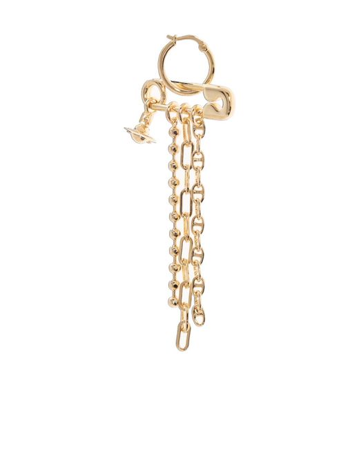 Vivienne Westwood Metallic Ginetta Earrings