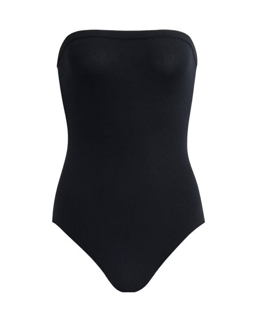 Alaïa Black Strapless Bodysuit
