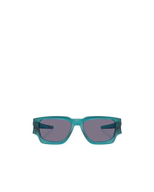 Oakley Blue Geometric Sunglasses for men