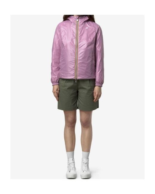 K-Way Green Lil 2.0 Plus.2 Reversible Jacket