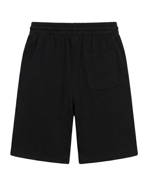 Off-White c/o Virgil Abloh Black Elastic-Waist Shorts for men