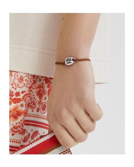 Fendi Multicolor Ff Shell Bracelet for men