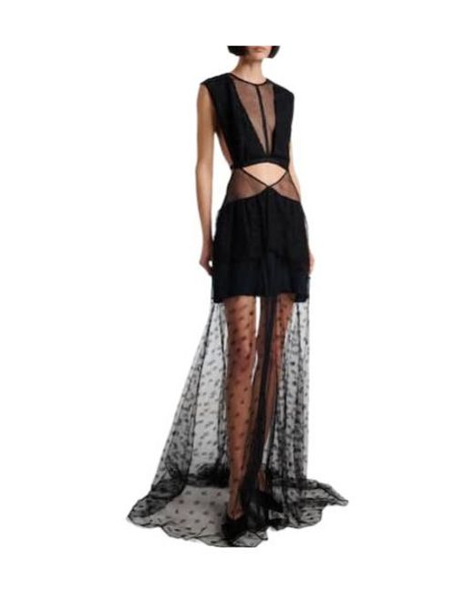 Stella McCartney Black Lace Gown