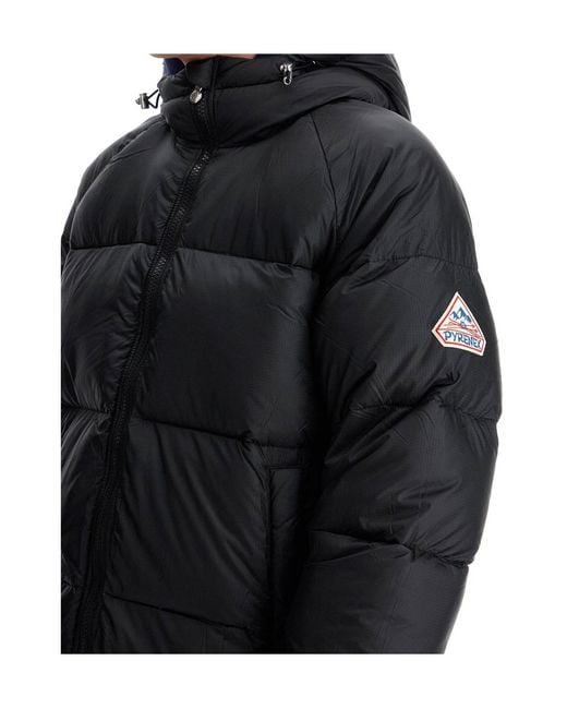 Pyrenex Black Hooded Cotton Suit for men