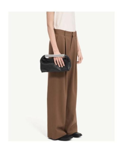 MM6 by Maison Margiela Natural Mannequin Label Pleated Trousers