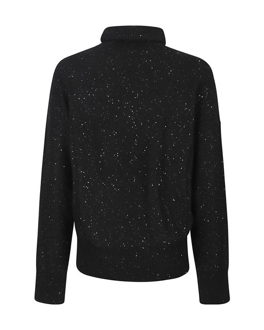 Fabiana Filippi Black Turtle Neck Sweater