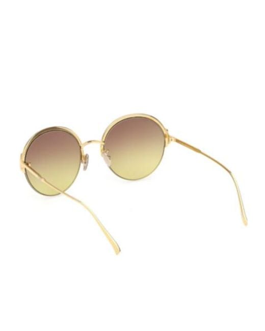 Tod's Metallic Full Frame Sunglasses