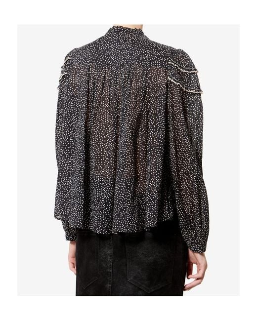 Isabel Marant Black Christa Top