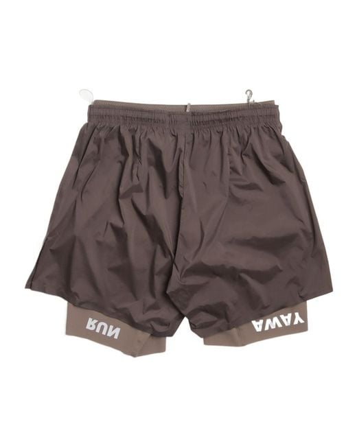 Satisfy Gray Drawstring Shorts for men