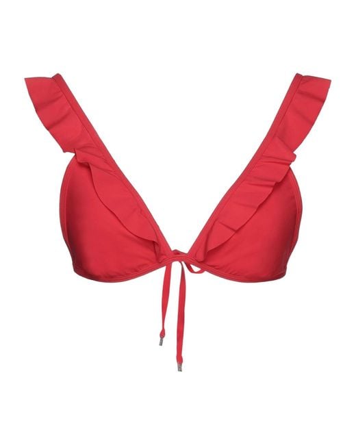 Tory Burch Solid-Colored Bikini Top