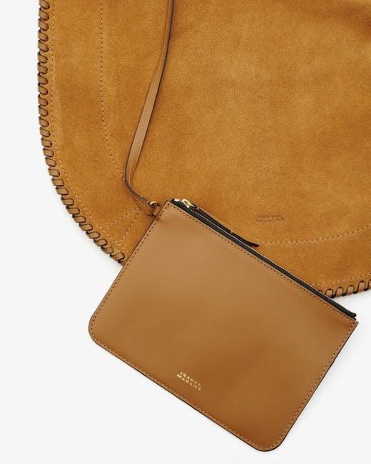 Isabel Marant Brown Oskan Hobo Soft Bag