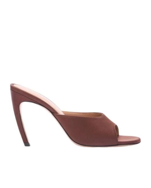 The Attico Brown The Betta Mules
