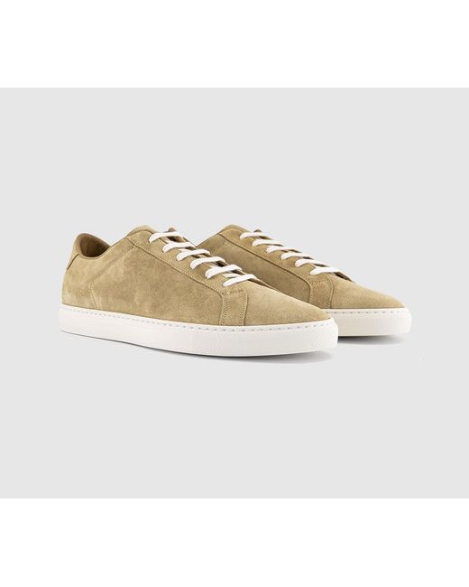 Common Projects Natural Achilles Suede Sneakers for men