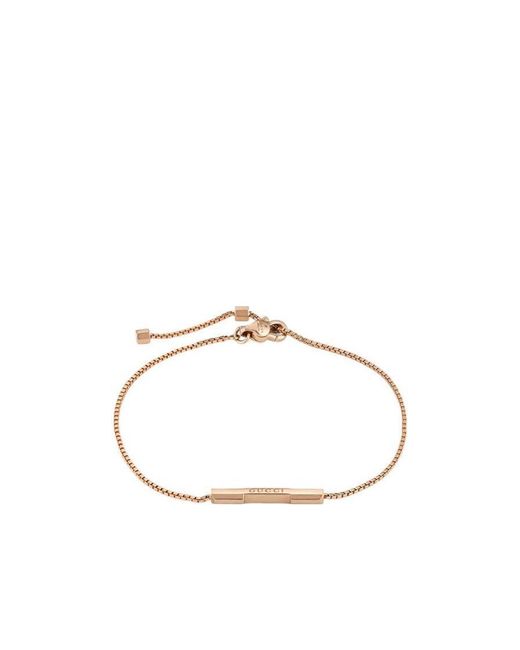 Gucci Metallic Logo Bracelet