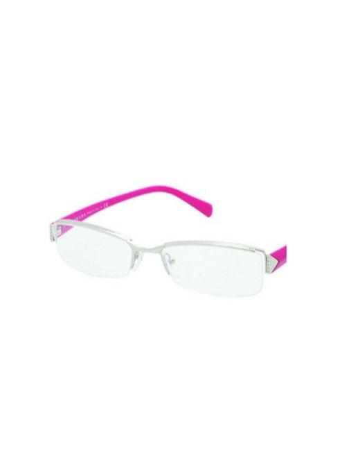 Prada Pink Logo Flat Mirror