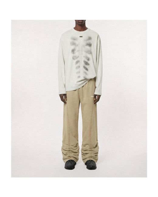 AVAVAV Natural Pleated Trousers for men