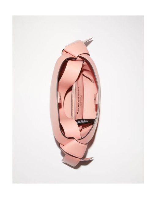 Acne Pink Mini Musubi Shoulder Bag